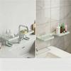 Bathroom Sink Organizer Over Faucet Storage Rack No Drill Counter Shelf Space Saving 1 Pc White 50x10