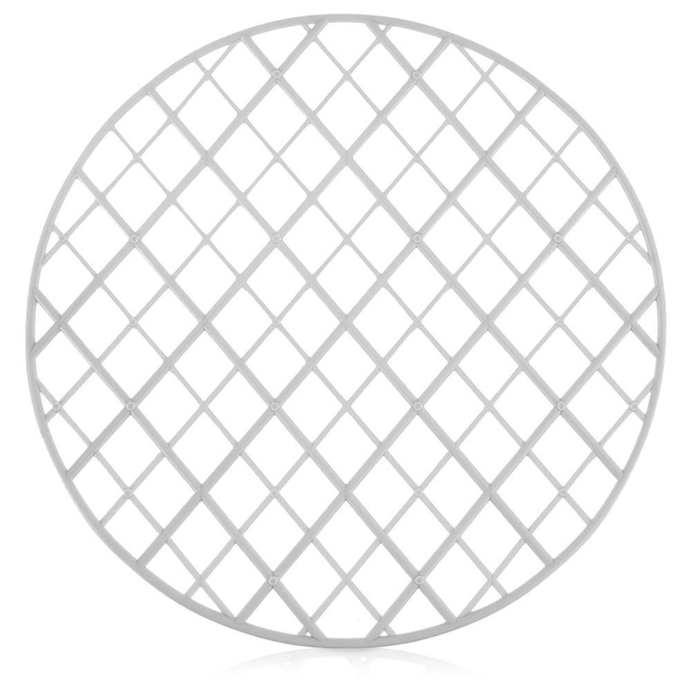 Mata do Zlewu Zlewozmywaka Szara Kratka Wkład Podkładka Okrągła 32,5 cm