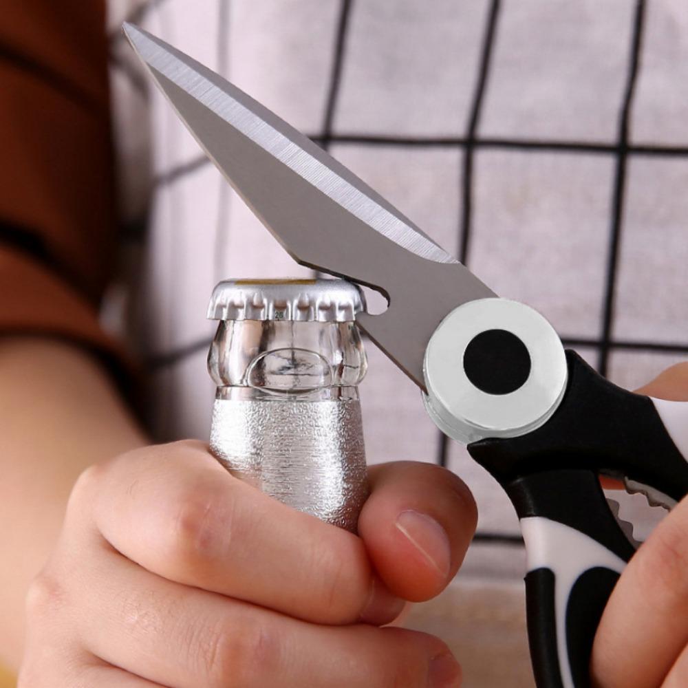 Wielofunkcyjne nożyce kuchenne ze stali nierdzewnej - Wytrzymałe, Dziadek do orzechów włoskich i Nóż do kości kurczaka do użytku domowego