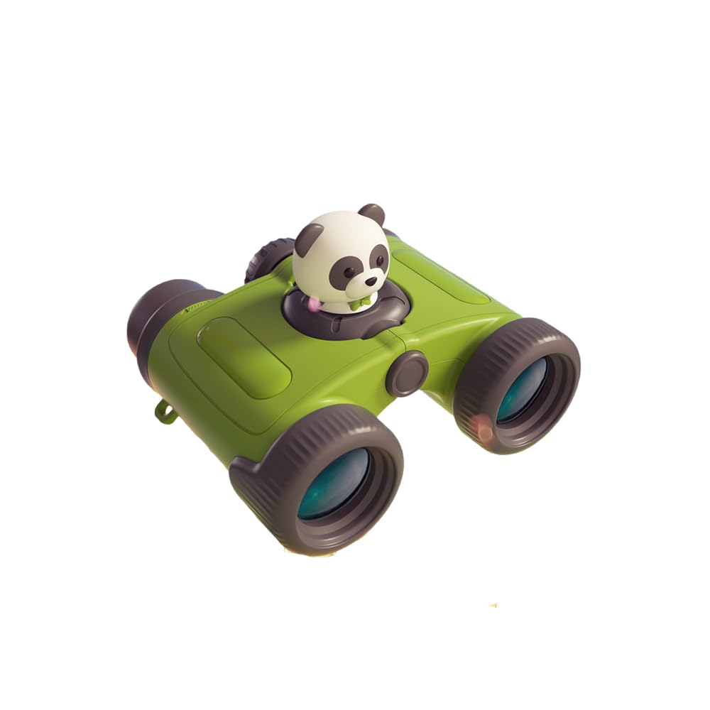 

8x Compact and Character Ideal for Outdoor Nature and Perfect for Christmas Gift Kids Binoculars, Magnification, Waterproof, Shockproof, Lightweight,