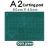 A2 Cutting Board Grid Line Self-healing Cutting Board Craft Card Multicolor Double-sided Desktop Manual Cutting Pad 60 * 45cm