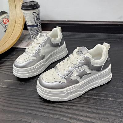 Fashion Spring Autumn Designer Platform Sneakers for Women Fashion Casual Luxury Board Shoes Female Sports Lace Zapatos De Mujer