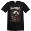 Pantera Teschio Serpente Rock Metal T Shirt Grafica Pesante Maglietta Band