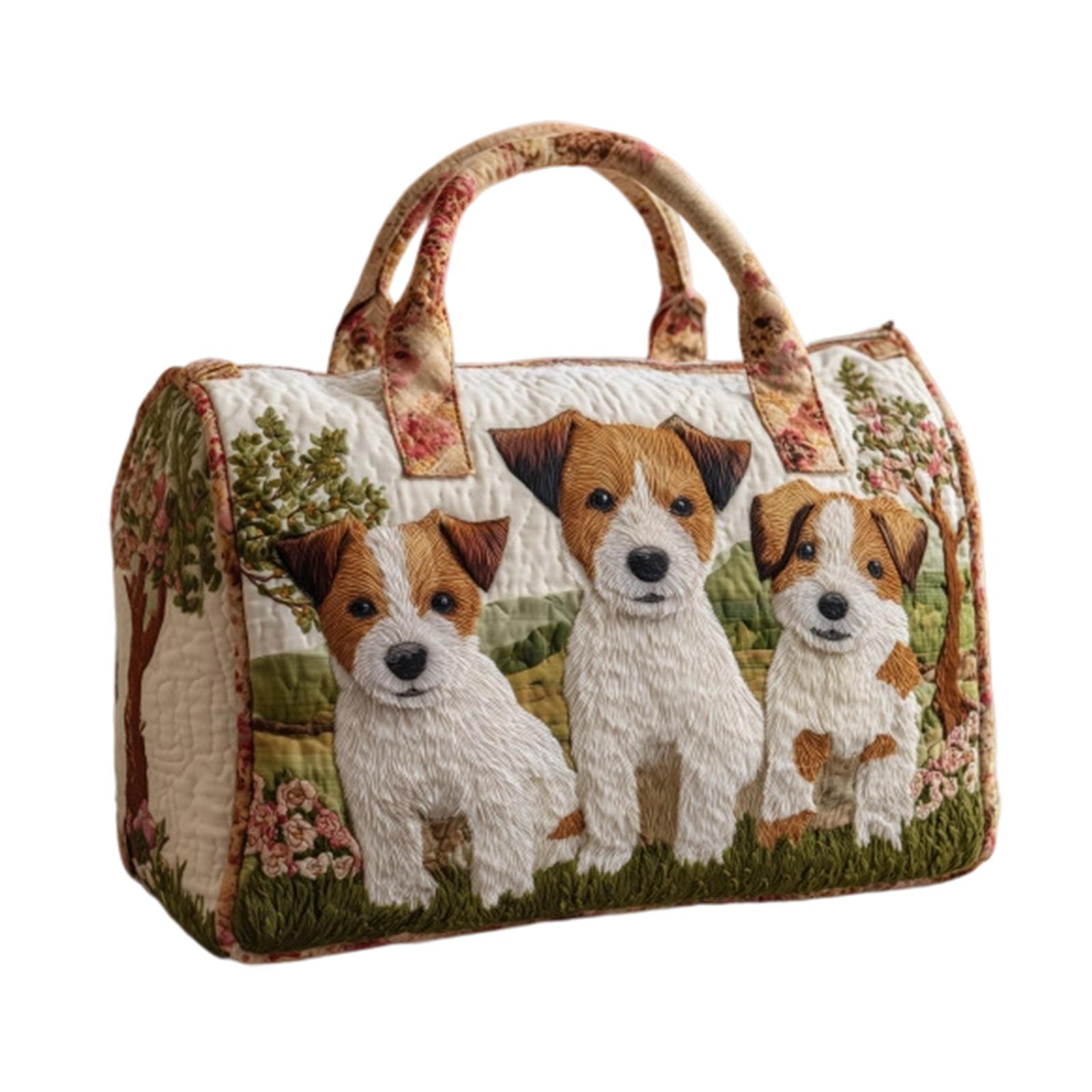 Сумка-тоут для коротких поездок с вышивкой; Многофункциональная спортивная сумка для фитнеса One Size