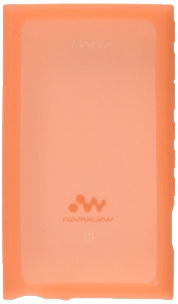 Genuine Sony Walkman Accessory Series Silicone Orange NW-A100 Case, (CKM-NWA100 D)