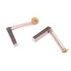 2Pcs High Quality 4.5*5*22.6 Motor Copper Carbon Brush Motor Collector Ring Graphite Diy Accessories