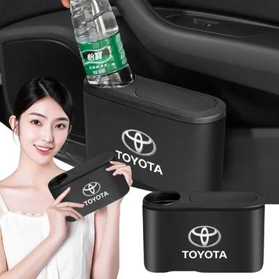 Kann Autoemblem Mülleimer Aufbewahrung Müll Autozubehör Für Chr Corolla Yaris Rav4 E150 E120 Land Cruiser 200