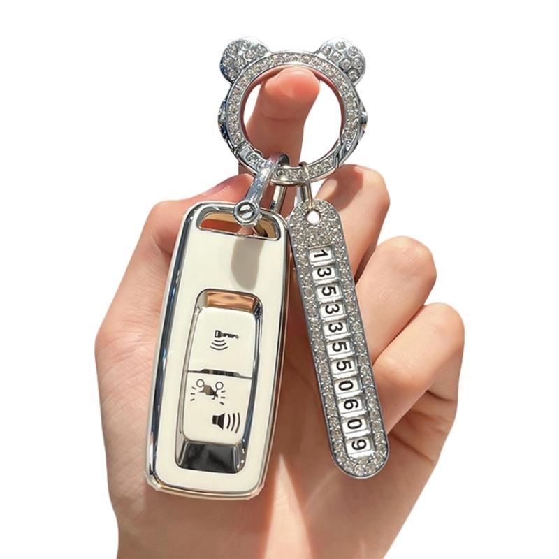 Weatherproof Motorcycle Key Protector Anti Dust Motorcycle Key Cover Shockproof Key Holders Simple Installs for PCX160