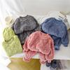 Winter Boys Girls Thick Warm Sets Autumn Kids Flannel Pajamas Suits Baby Long Sleeve Padded Sleepwear Outfits Children Clothes