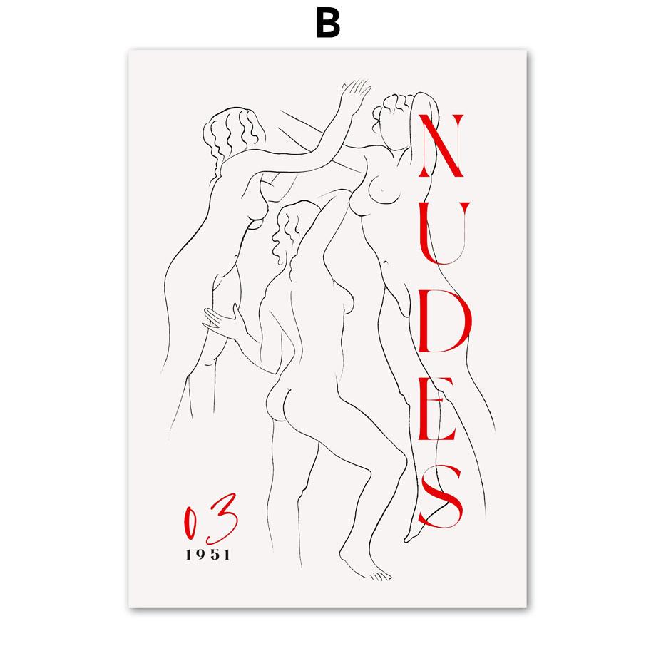 Abstrakte Linie Figur Frau Kurve Picasso Wand Kunst Leinwand Malerei Nordic Poster Und Drucke Wand Bilder Für Wohnzimmer Dekor