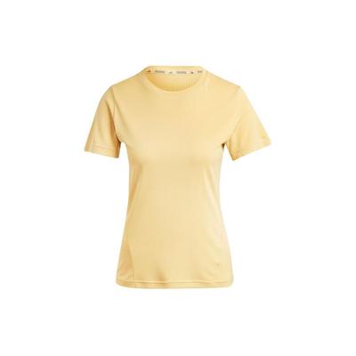 Comfortable Casual Crew Neck Sportswear Short Sleeve T-Shirt Women Tops Beige IU1125