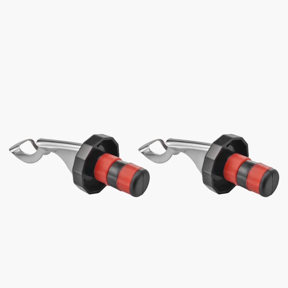 1-10Pcs Press Wine Stopper Vacuum Sealed Plug Wine Bottle Stopper Wine Champagne Caps Barware Kitchen Tools Wine Bottle Stopper