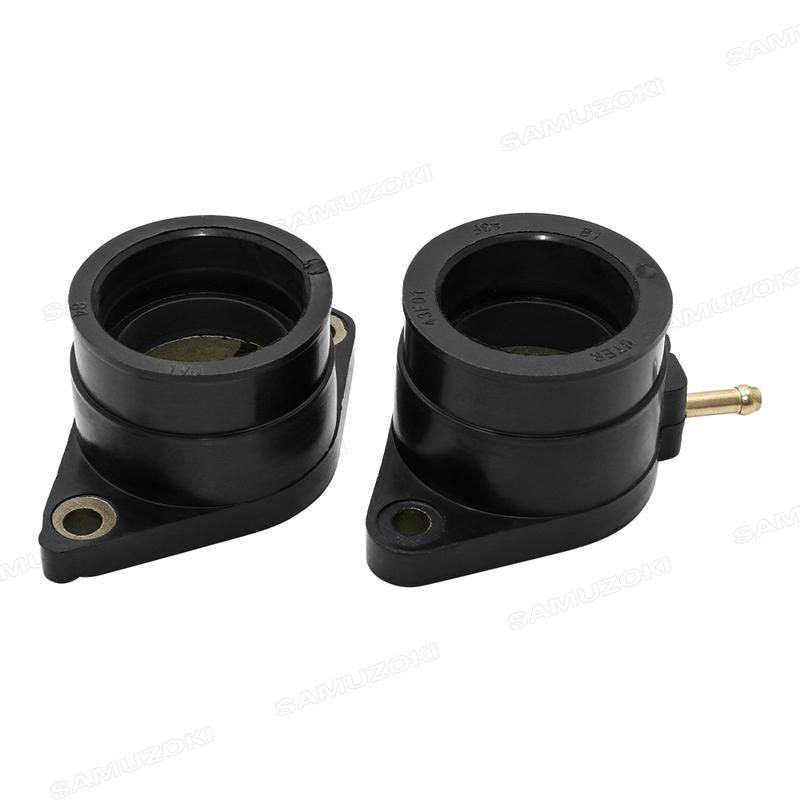 Motorcycle Carb Carburetor Intake Manifold Rubber Boots Adapter For YAMAHA XT600E XT600 1984-1995 TT600 1985-1986