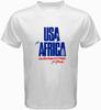 We Are The World Anniversary USA for Africa United Artists White T Shirt White