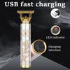 Kemei 762 metal hair trimmer for men professional beard hair clipper electric hair cutting machine rechargeable