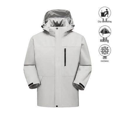 Veste coupe-vent à capuche pour homme MEDE