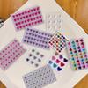 3D Faux Crystal Heart Sticker Self-Adhesive Easy To Apply Perfect for DIY Scrapbooking Journaling Supply