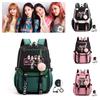 Koreanische Girlgroup Park Caiying Lisa Jin Zhixiu Gleicher Stil Sternenhimmel Rucksack Oxford-Stoff 20-35l