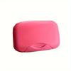 3-Pack Portable Travel Soap Case Holder Creative Sealed Soap Dish Large Capacity Plastic Soap Box with Lid - Assorted Colors
