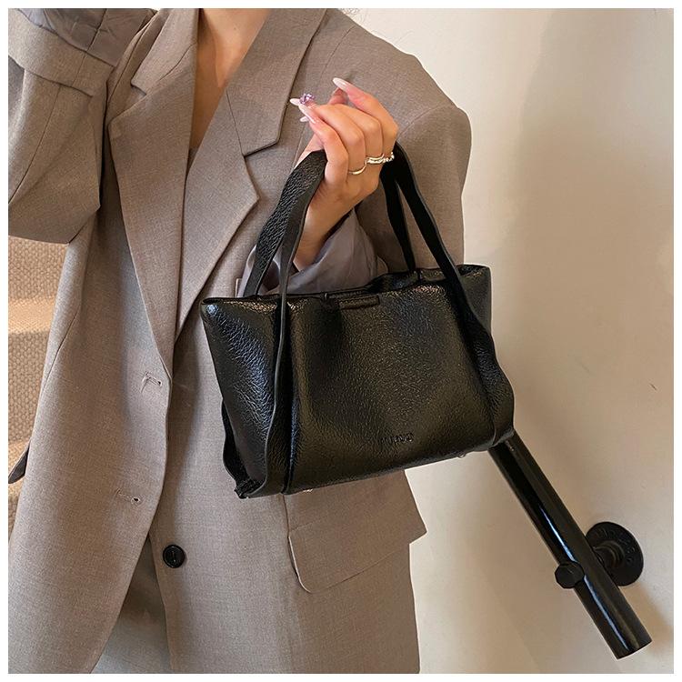 Spring fashion portable vegetable basket bag bag niche hand bucket bag versatile women's shoulder messenger bag