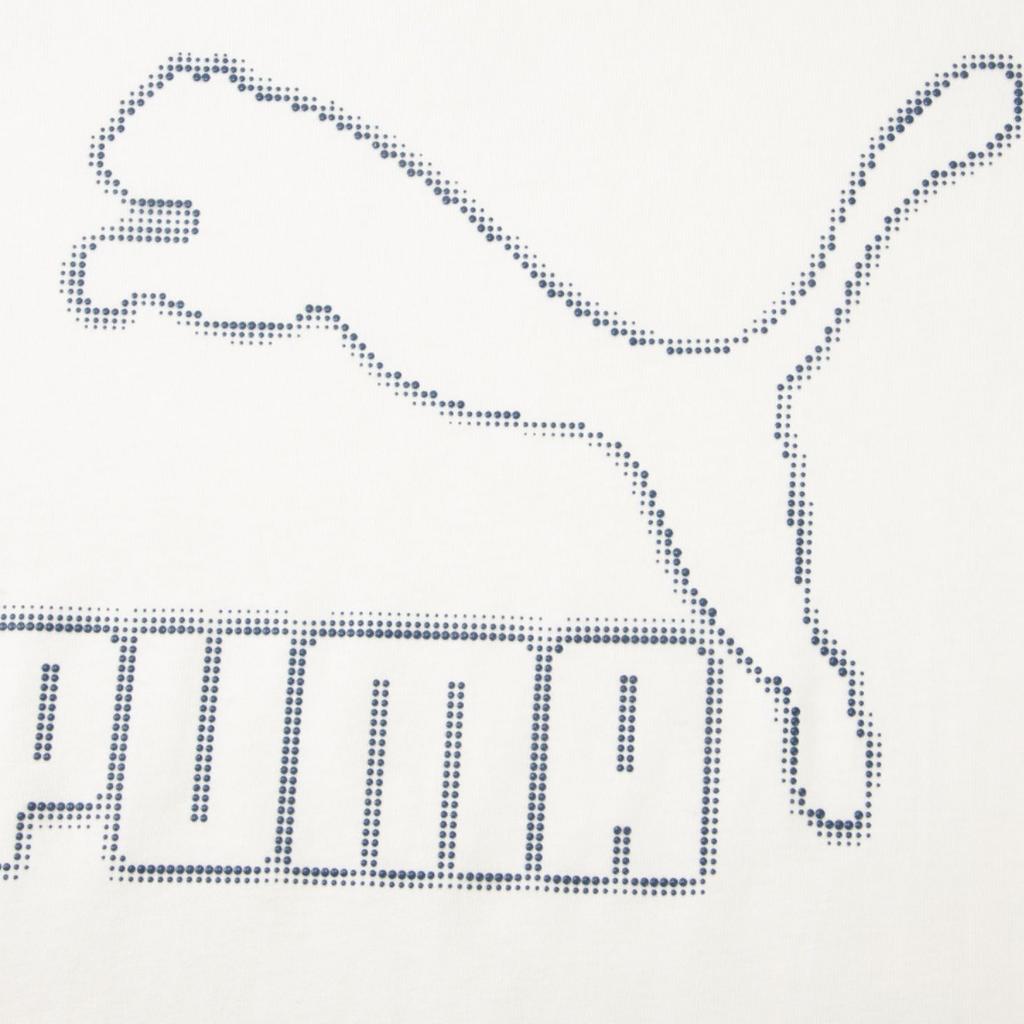 Puma Swxp Dancemania Logo Print Atmungsaktiver Pullover Bequem Lässig Sportlich Rundhals Kurzarm T-Shirt Herren Oberteile Weiß 628038-65