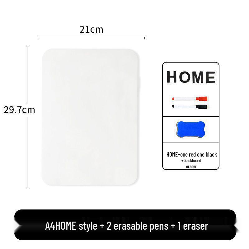 

Стираемая магнитная доска для заметок с милым дизайном черного кота