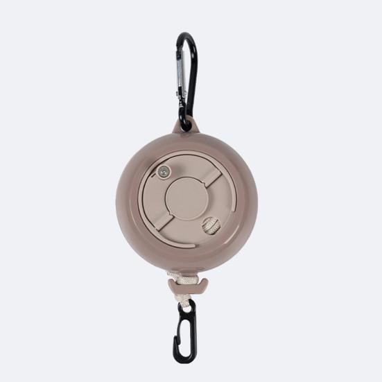 Yousheng 10M Portable Retractable Clothesline with Buckles Clips Heavy Duty Retracting Laundry Rope Bathroom Laundry Room Indoor Outdoor