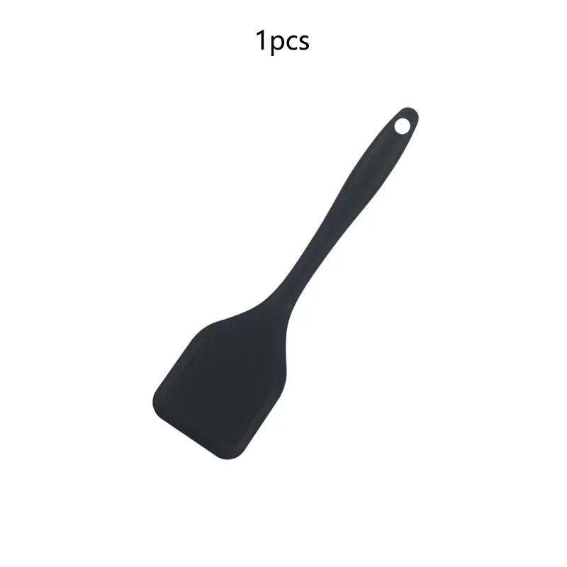 Silicone Cooking Leakage Spatula Heat Resistant Cooking Spatula Non-stick Small Shovel Home Kitchen Cooking Utensils Shovel 1pcs