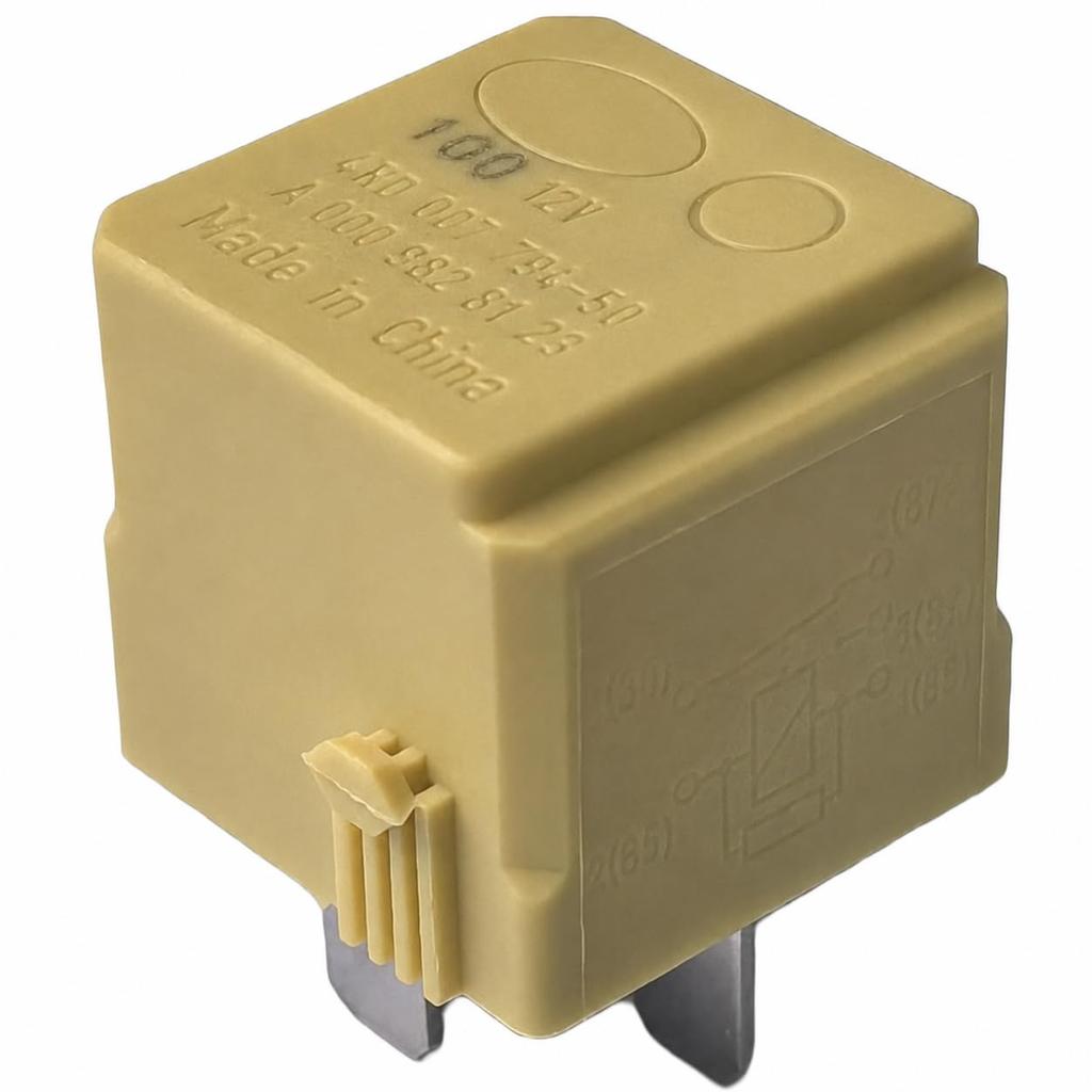 4RD 007 794-50 12V 40A 5-Pin SPDT Relay Compatible with Mercedes-Benz Sprinter 2500/3500 2001-2014, M-Class 1998-2005, G-Class 2013-2018, Replaces