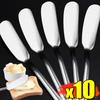 10/1pcs Stainless Steel Long Handle Butter Cheese Bread Jam Cutter Spreaders Spoons Western Food Tableware Kitchen Gadgets 6