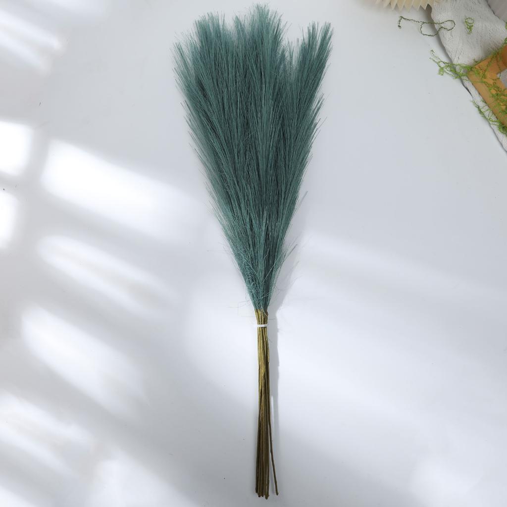 55cm Artificial Reed Pampas Grass Fake Flower Decorative Arrangement for Living Room Wedding Floor Decoration Artificial Plant
