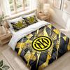 Bedding Set 1 Duvet Cover 2 Pillowcases Borussia Dortmund Print Bedroom Home Decoration