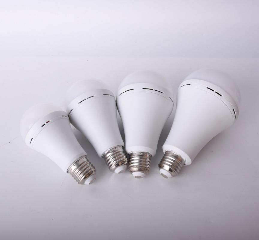1Pc  Rechargeable Led Bulb Dual Battery Power Failure Emergency  Mobile Super Bright Outdoor Night Market Stall Camping Light