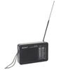 Retro Mini Weather Radio Full Band Plastic Handheld Weather Radio SW AM FM Handheld Mini Radio Battery Powered Built-in Speaker