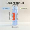 1PC 94 Urban Style Number Print 750ml Color Plastic Sports Water Bottle Leakproof Flip Straw Lid Suitable for Sports Office Home Use