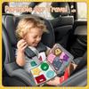 Educational Plane Toys Busy Board - Motor Skills Learning Busy Book Quiet Activity Sensory Toy for Boys & Girls Birthday Gift