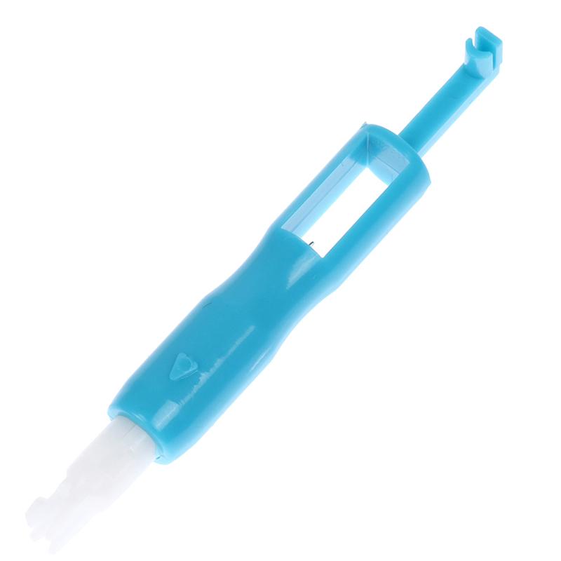 

Diy Sewing Needle Threader Hand Machine Sewing Automatic Device Quilting Tool синий
