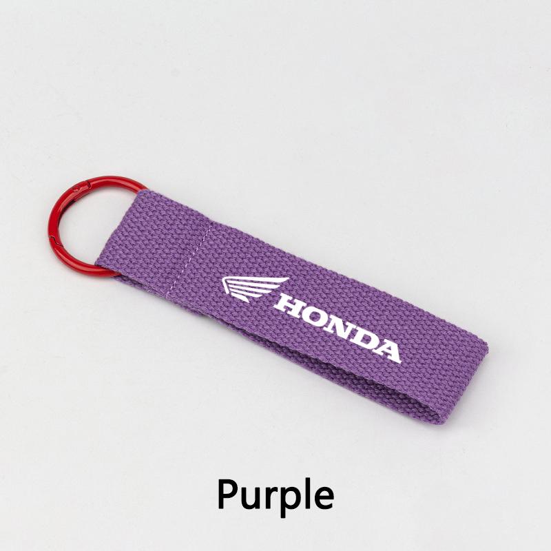 Nylon Lanyard Motorcycle Emblems Keychain Key Chain Ring For Honda CB1000 CB650F CBR250 CBR600RR CB650R Shadow PCX XADV CBR100RR EB1