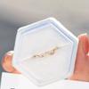 Women Brooch Retro Butterfly Shape Faux Emerald Rhinestone Decor Anti-slip Suit Coat Collar Hat Scarf Decoration Clothes