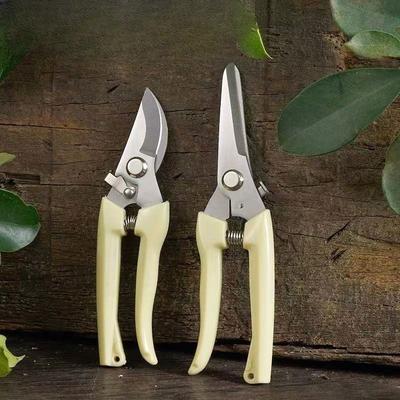 Garden Pruning Scissors, Fruit and Flower Pruning Scissors, Garden Scissors Tools, Stainless Steel Branch Pruning Scissors