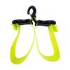 Quickly Adjust Mechanism Fast Detach Fin Strap with Double Buckle for Comfortable Diving Ergonomic Swimming Fin Strap