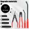 3/8Pcs Car Fastener Removal Puller Set Auto Trim Removal Tool Kit Car Clip Pry Tool Kit Interior Clip Pliers for Automotive Door