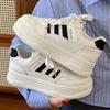 Fashion 2025 Platform Sneakers Women Chunky Elevator Shoes Y2K White Casual Orthopedic Memory Foam Sneakers Height Increasing Shoes