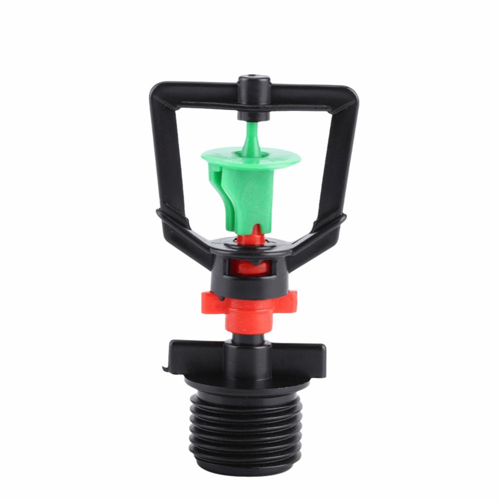 20Pcs Plastic Misting Nozzle G1/2 Male Thread Irrigation Sprinkler Nozzle  Plants Watering