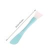 Silicone Facial Mask Brush Soft Head With Scraper Integrated Dual-Use Mud Film Brush Diy Film Adjusting Beauty Tool Beauty