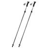 Aluminum Trekking Poles Nordic Walking 110 - 130 Cm - Brown