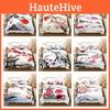 New Cross-border Chinese Style Ink Painting Digital Printing Flannel Bedding Set