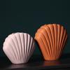 Creative Art Shell Vase Ceramic Hydroponic Vase Flower Arrangement Home Decor Indoor Decoration Desktop Ornaments