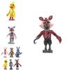 Captivating 6-piece Fnaf Five Nights At Freddy's Action Figures For Enthusiastic Fans