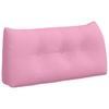 Back Cushion Pink 100 X 24 X 50 Cm Fabric